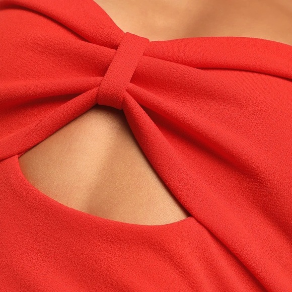 NEW Red Sleeveless Bodycon Mini Dress - Picture 5 of 5